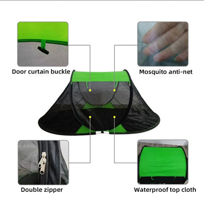 Camping tent met opbergruimte – Alles netjes georganiseerd