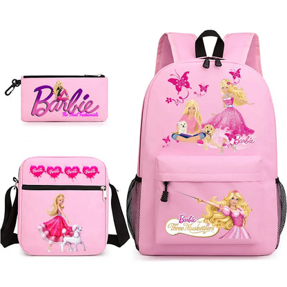 Schooltas meiden met strikjes – Elegant en vrolijk