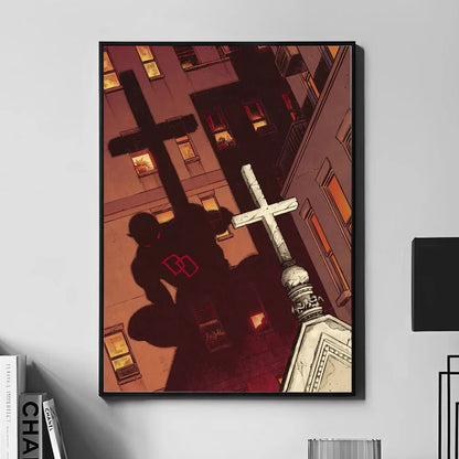 Poster met dieren in zachte kleuren