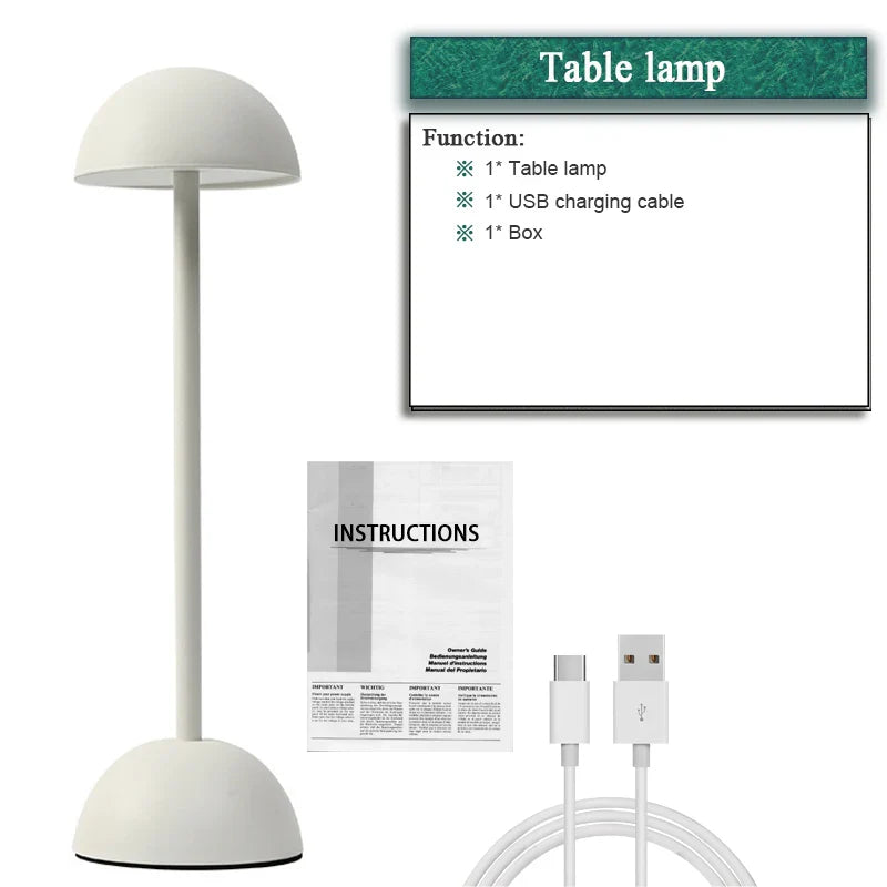 Modern lampje voor nachtkast – Strak design