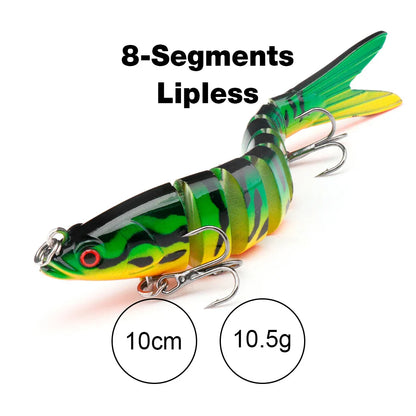 Swimbait met realistisch profiel en actie
