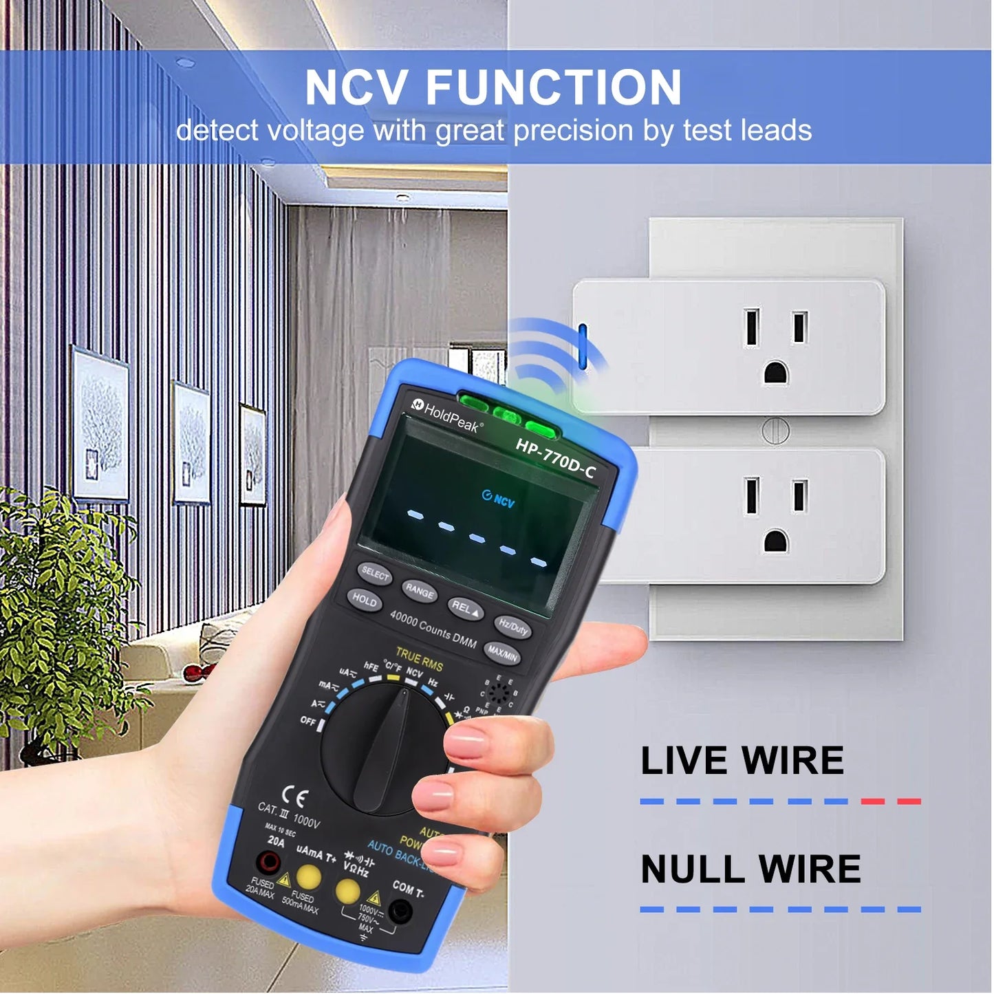 Multimeter met grafische weergave