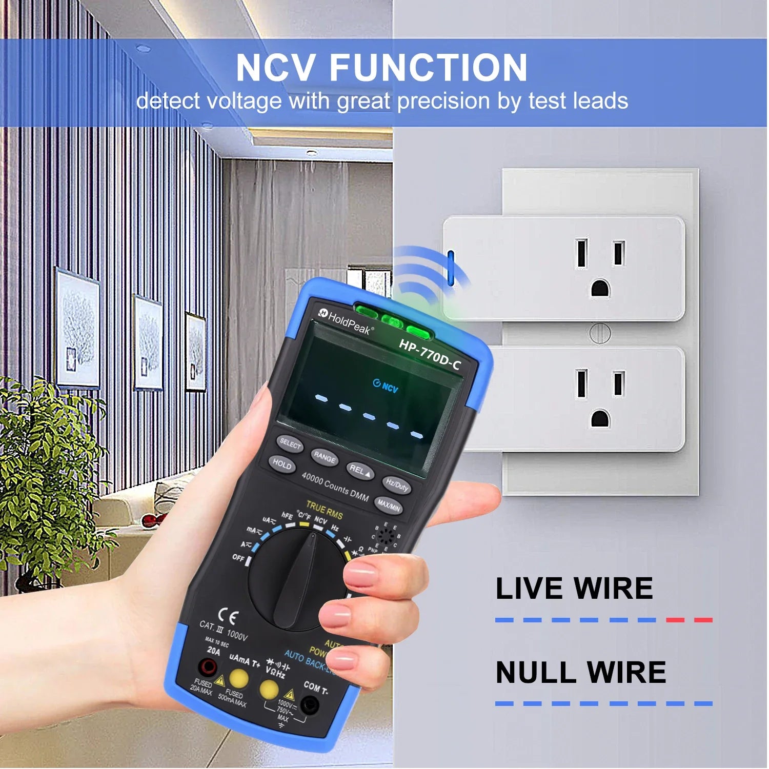 Multimeter met grafische weergave