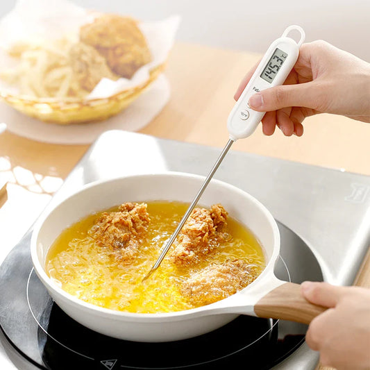 Snelle vleesthermometer met uitschuifbare pin