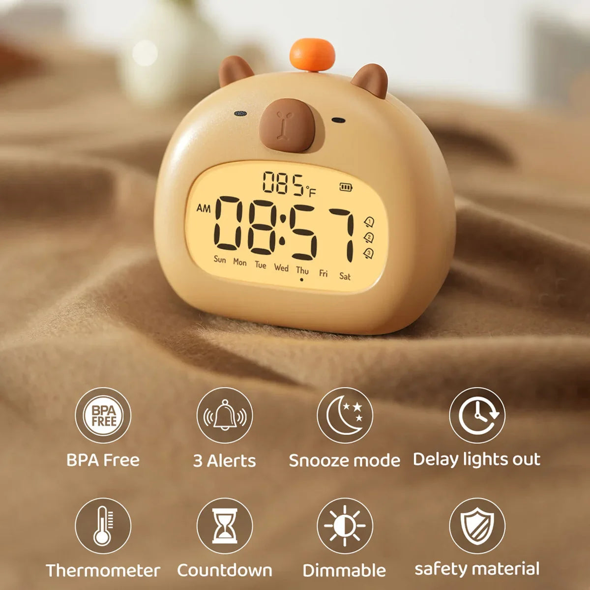 Wake up to light wekker – Zacht ontwaken met simulatie