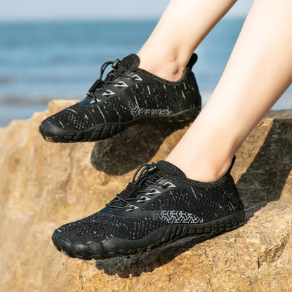 Outdoor zomerschoenen heren met demping