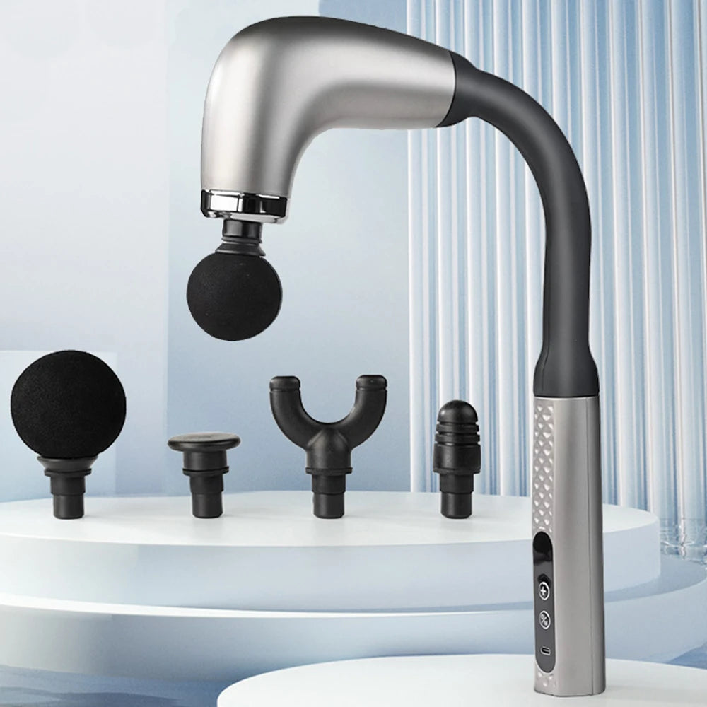 Massage gun met lange gebruikstijd – Urenlang ontspanning
