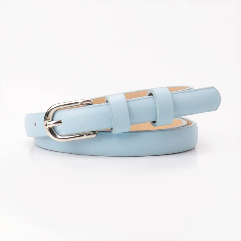 Smalle riem in lakleer voor chique look
