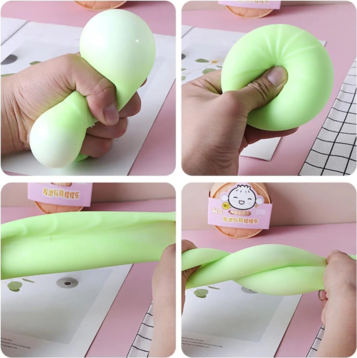 HEMA stress ball met stress relief coating