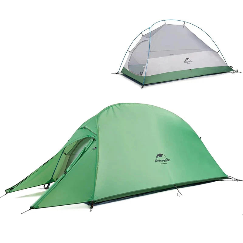 Tent met pop-up systeem – Geen stokken nodig