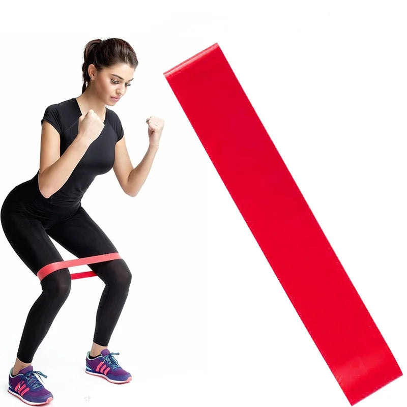 Zware weerstandsband voor squats – Meer uitdaging