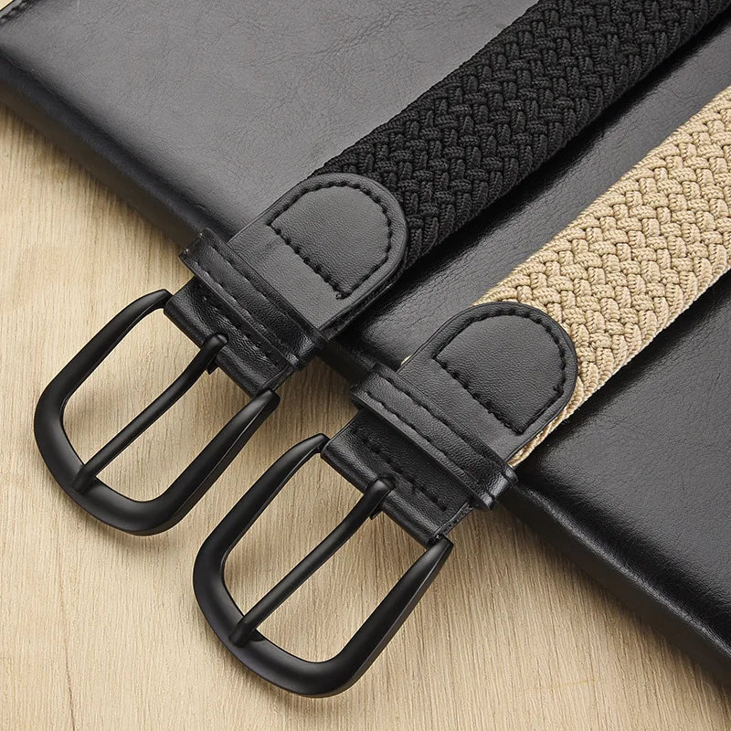 Trendy riem dames met gouden gesp