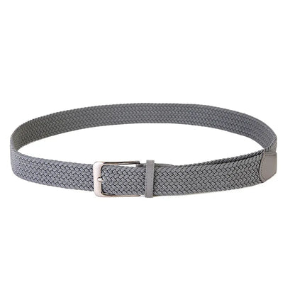 Riem heren in donker olijfgroen met metalen details