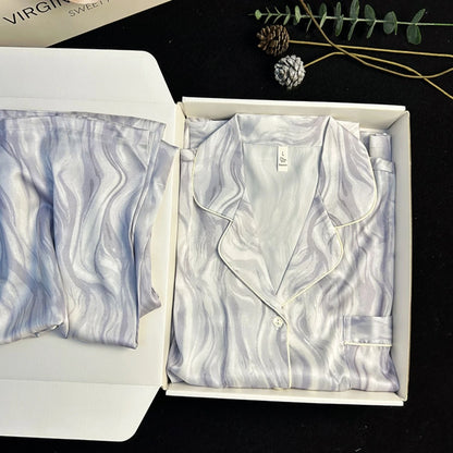 Dames pyjama Hunkemöller met satijnen afwerking
