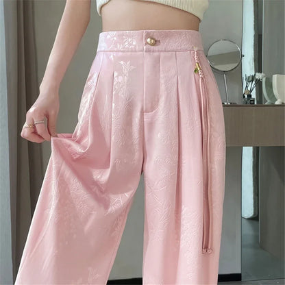 Linnen broek dames met trekkoord – Casual en comfortabel