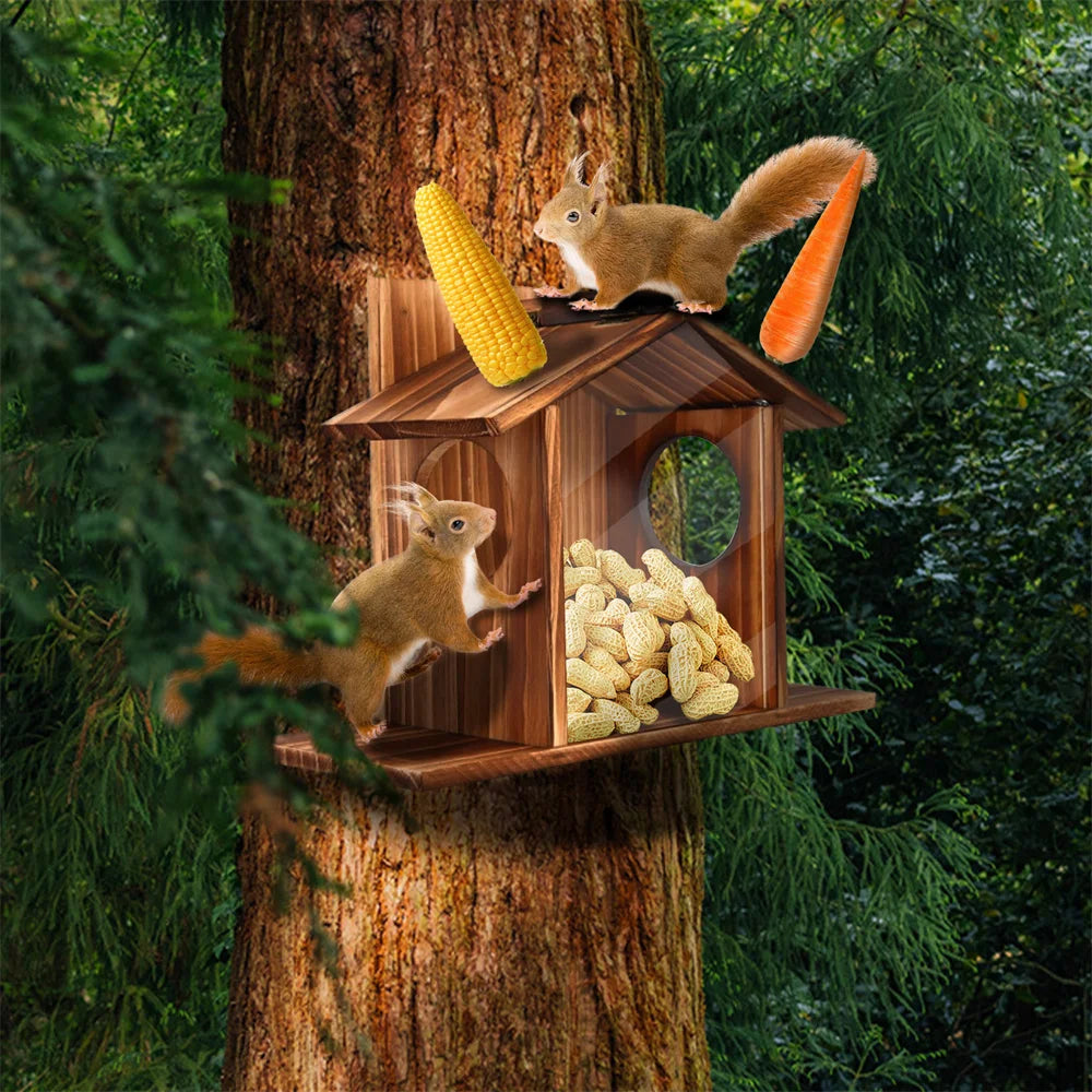 Houten vogelhuisje – Duurzaam en klassiek