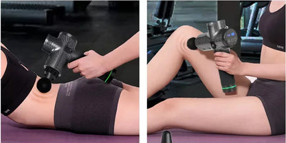 Massage gun met vorkkop – Ideaal voor ruggengraat