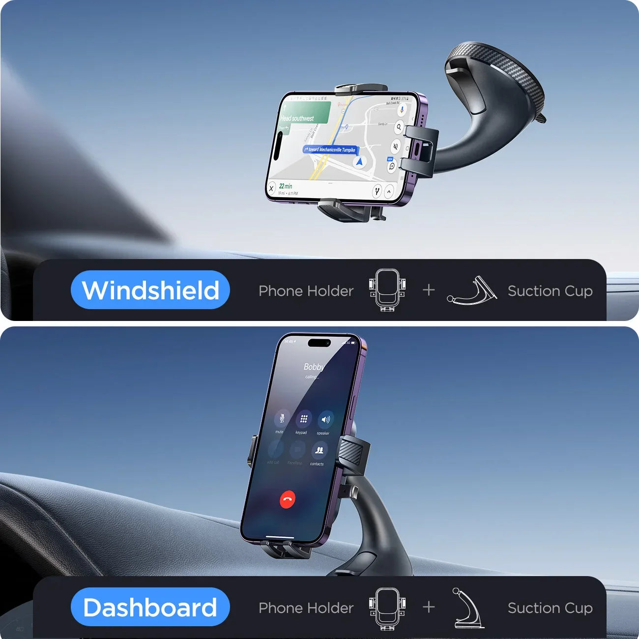 Ventilatierooster telefoonhouder – Handig en ruimtebesparend