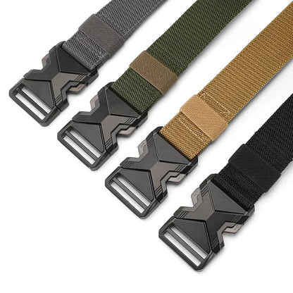 Riem heren met vintage look en zachte vulling