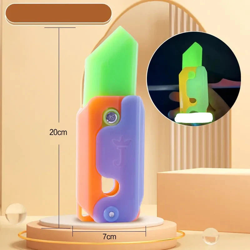 Fidget toy met draaiende ringen