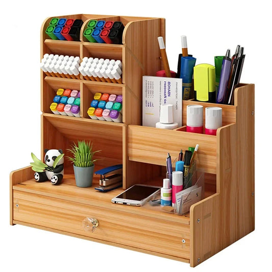 Desk organizer met uitneembare lades