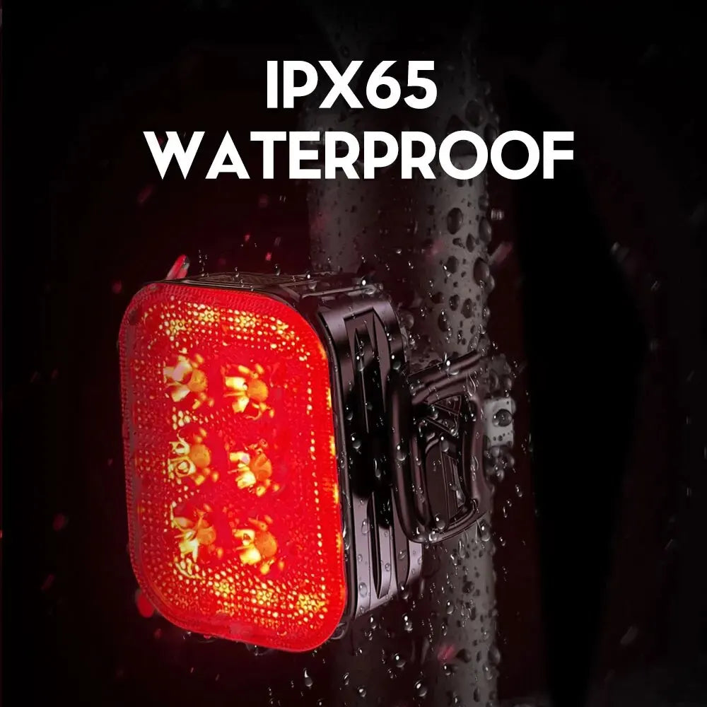 Set LED fietslampjes met klikbevestiging