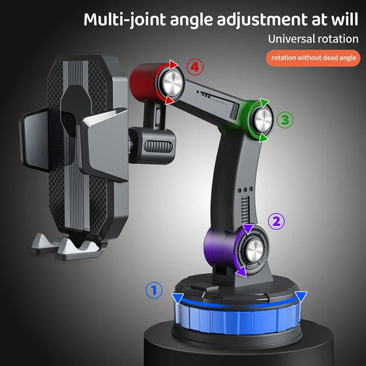 Smartphonehouder auto met extra grip – Voor bochtige ritten