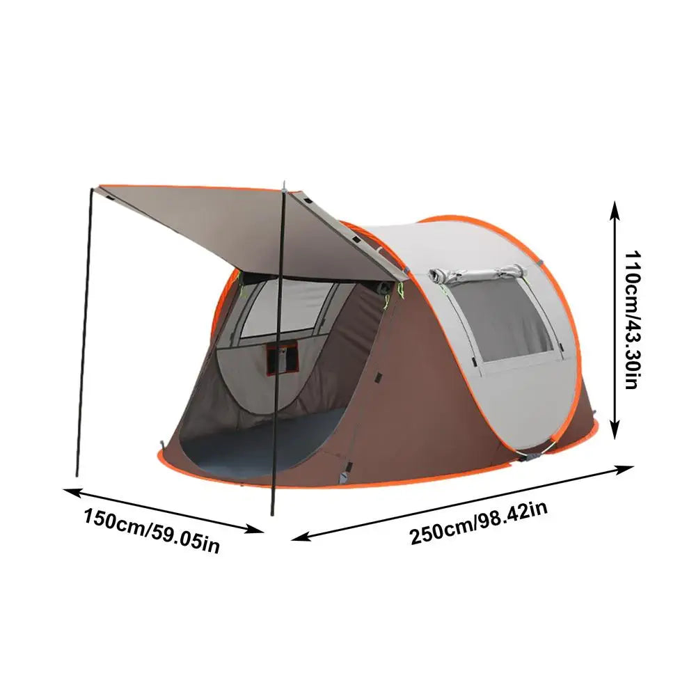 Action pop up tent – Betaalbare kampeeroplossing