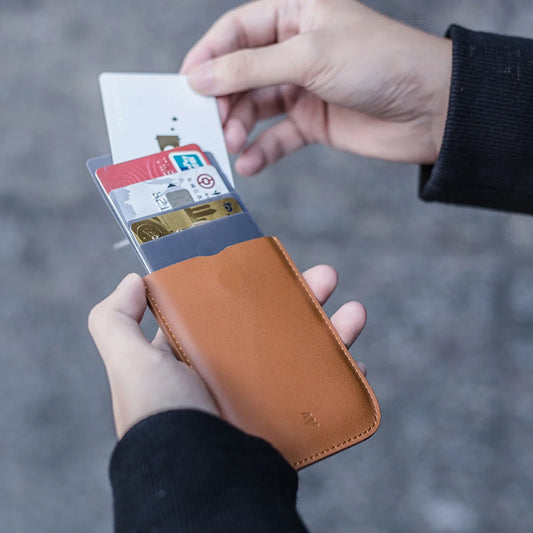 Pasjeshouder heren met dubbele RFID-bescherming – Extra veilig