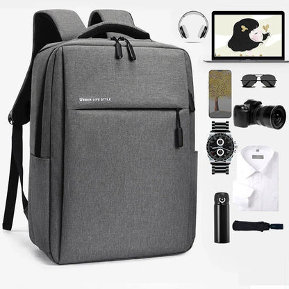 Rugzak als handbagage met organizer binnenin