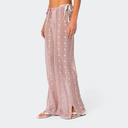 Linnen broeken dames met cropped lengte – Fris en luchtig