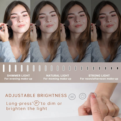 Verlichte Make-up Spiegel: Stijlvol en Professioneel voor Elke Badkamer