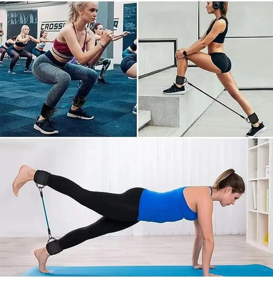 Workout set met weerstandsbanden – Complete thuisgym