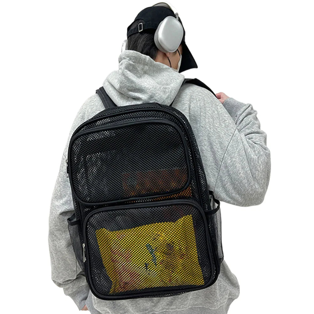 Rugzak als handbagage met handig voorvak