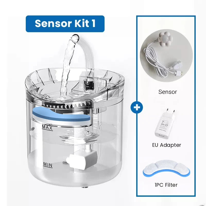 Fontein kat met constant stromend water – Houdt het fris