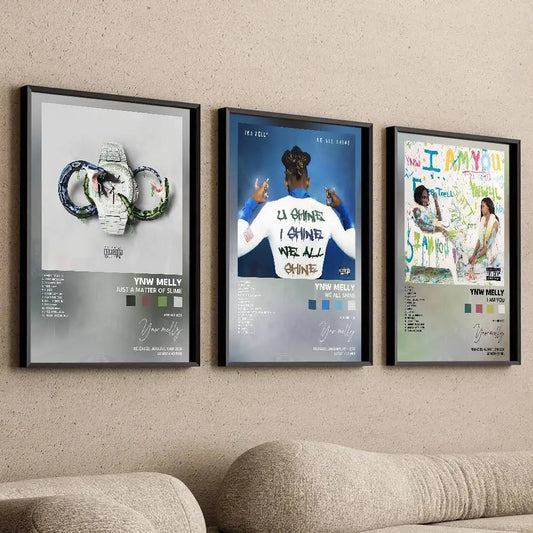 Typografische posters met motiverende teksten
