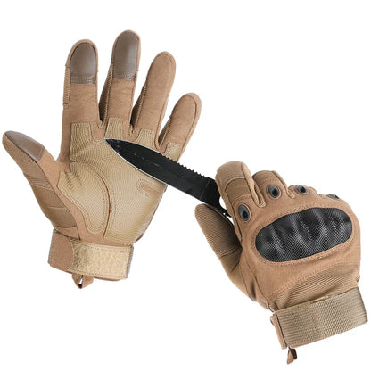 Gevoerde leren heren handschoenen voor kou