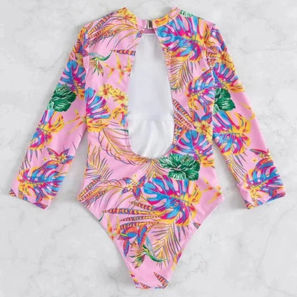 Zwemjurk met tropical print – Perfect voor zomervakanties