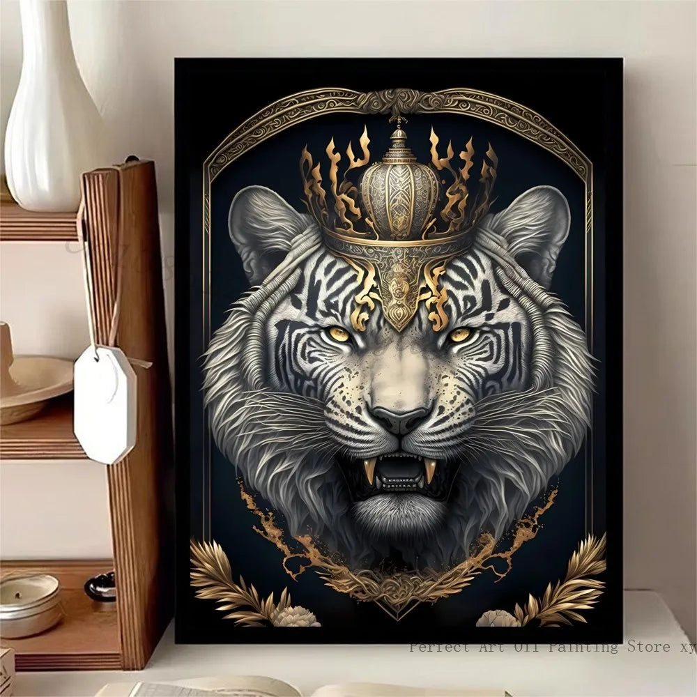 Kunstposter met klassiek werk