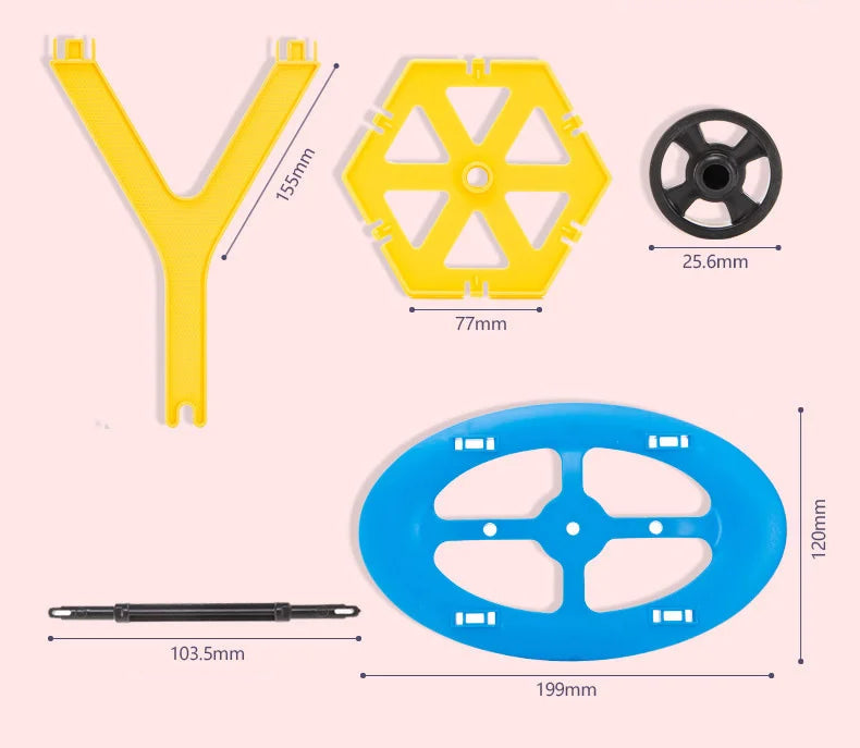 Magnetisch constructiespeelgoed – Bouw bruggen en torens