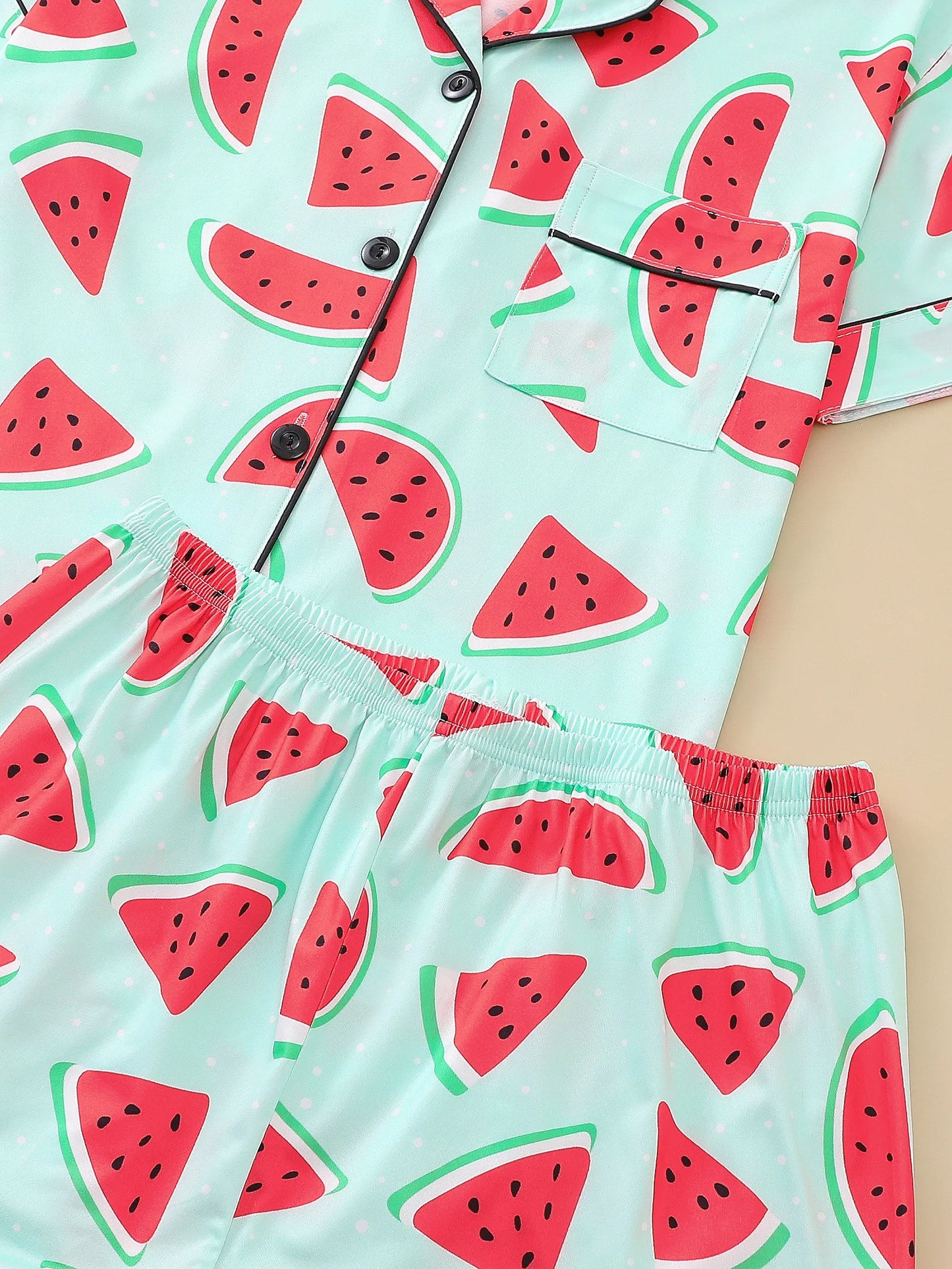 Dames pyjama Wibra met losse pasvorm