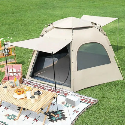 Decathlon pop up tent met luchtgaten – Goed geventileerd