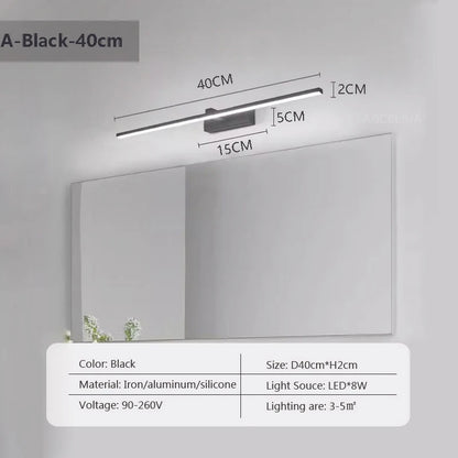 Badkamerlamp met geïntegreerde LED – Onderhoudsvrij
