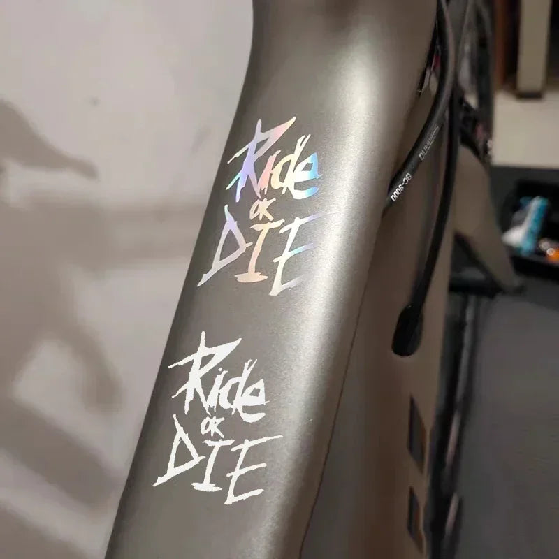 auto stickers - kleurrijke "Ride or Die" designs voor persoonlijke expressie
