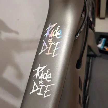 auto stickers - kleurrijke "Ride or Die" designs voor persoonlijke expressie