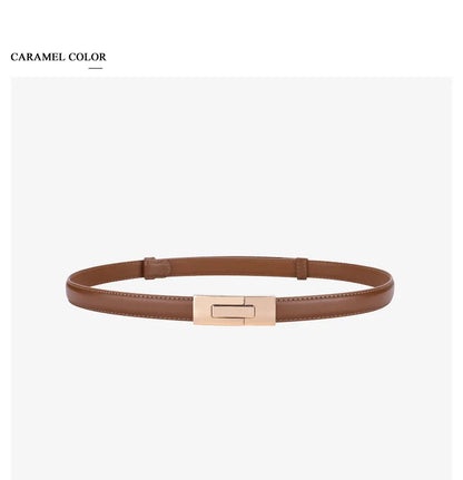 Riem heren met gladde gesp en luxe feeling