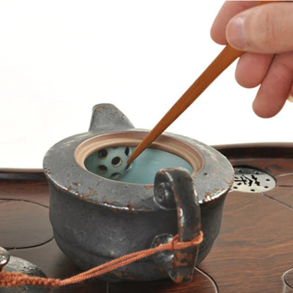 Thee zetten met rustgevende accessoires