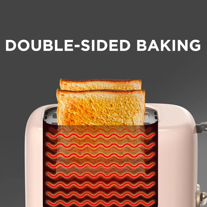 Smeg broodrooster met verlichte draaiknop