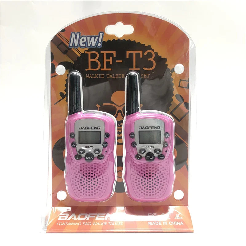 Walkie talkies met kristalhelder geluid