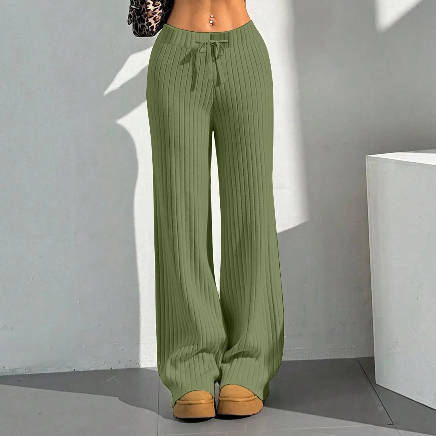 C&A linnen broek dames in effen design – Tijdloos en chic